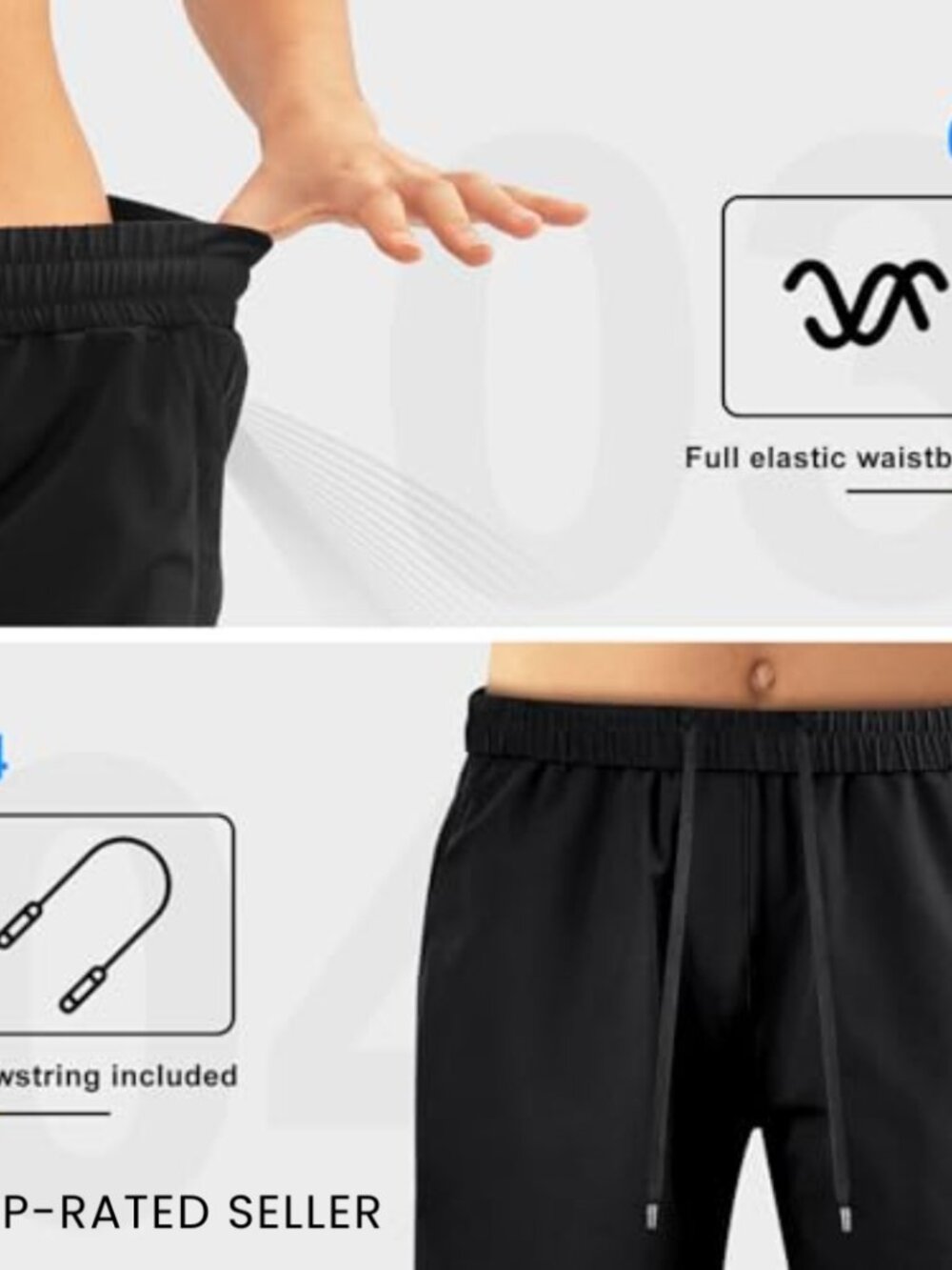 Lightweight Quick Dry Cargo Shorts Hiking Camping Travel Athletic Active Wear - Picture 3 of 7